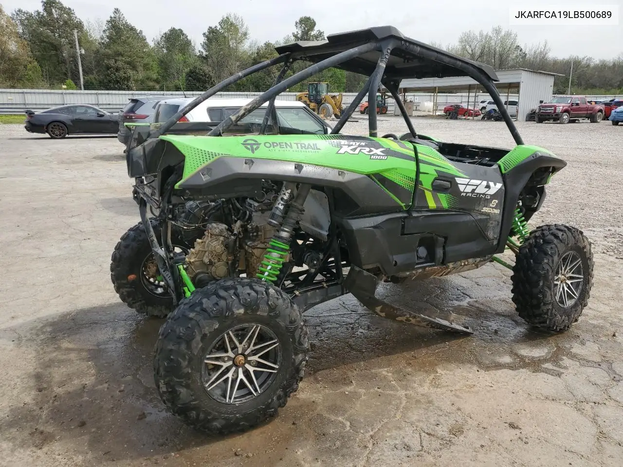 2020 Kawasaki Krf 1000 A VIN: JKARFCA19LB500689 Lot: 50903465