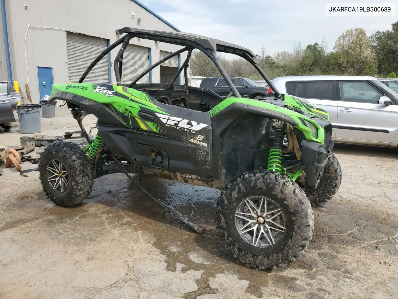 2020 Kawasaki Krf 1000 A VIN: JKARFCA19LB500689 Lot: 50903465