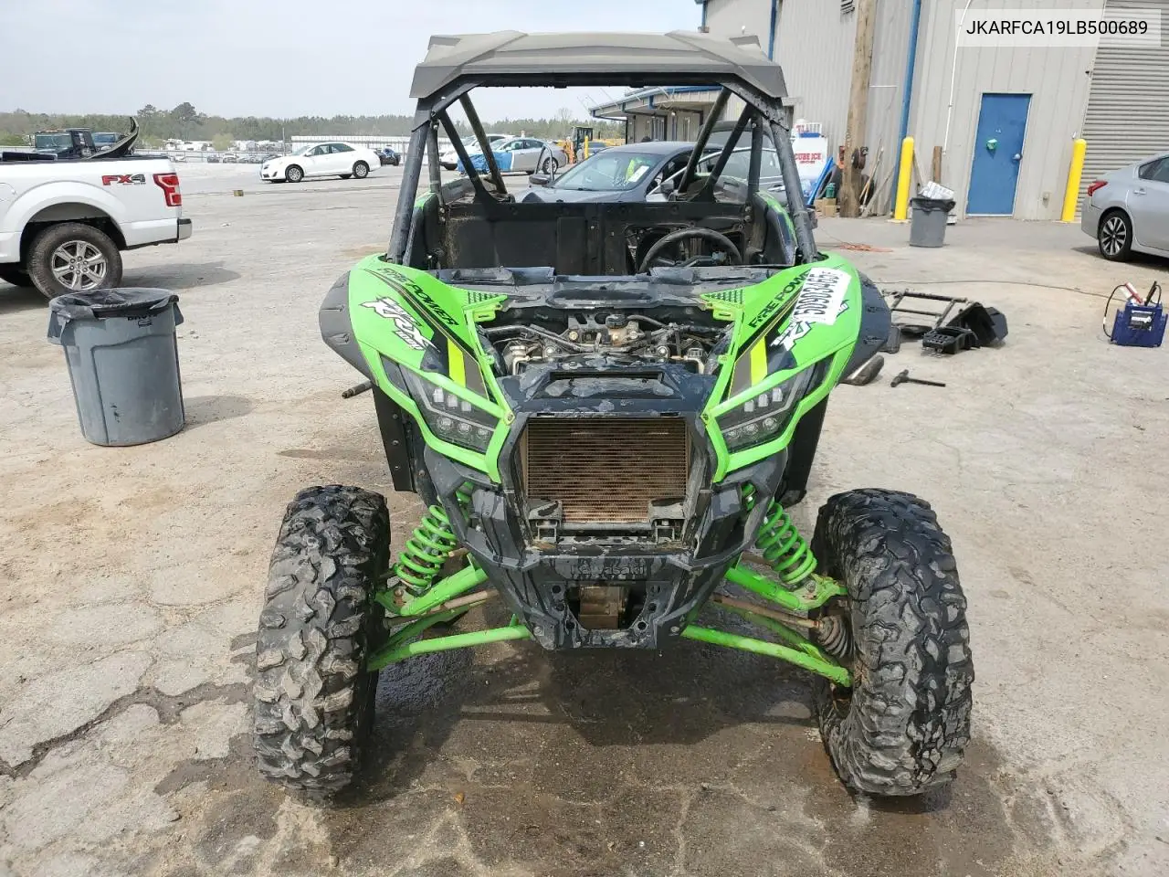 2020 Kawasaki Krf 1000 A VIN: JKARFCA19LB500689 Lot: 50903465