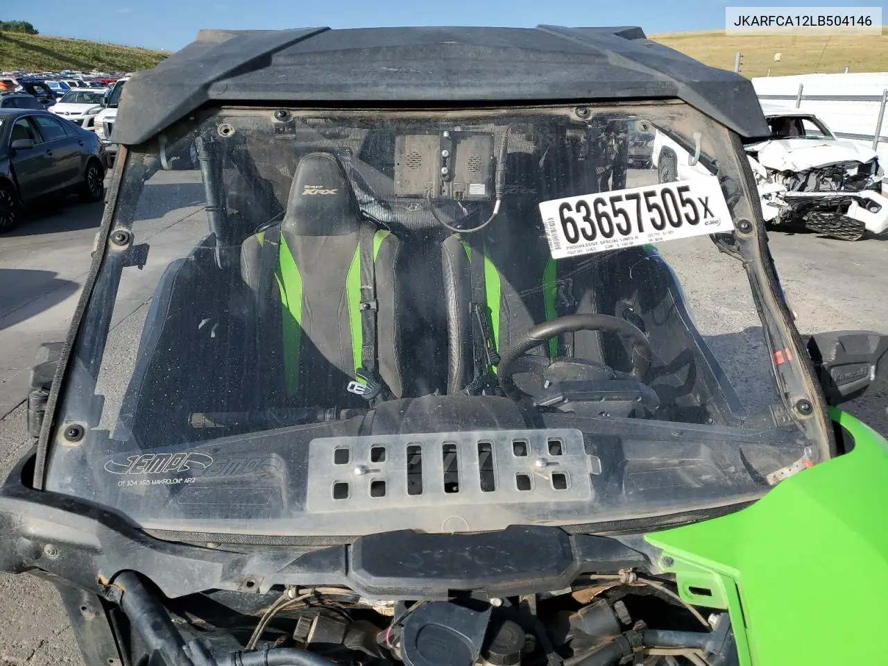 2020 Kawasaki Krf 1000 A VIN: JKARFCA12LB504146 Lot: 63657505
