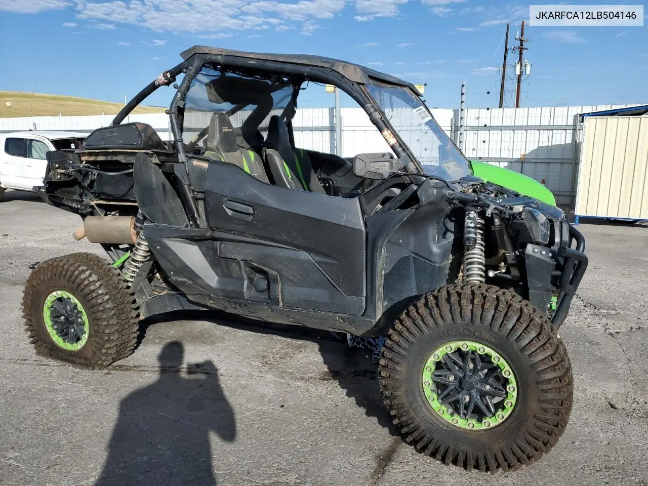 2020 Kawasaki Krf 1000 A VIN: JKARFCA12LB504146 Lot: 63657505