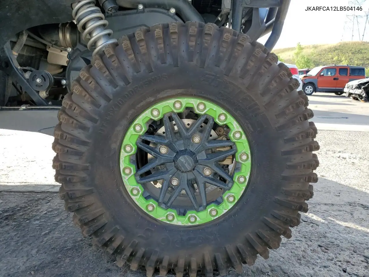 2020 Kawasaki Krf 1000 A VIN: JKARFCA12LB504146 Lot: 63657505
