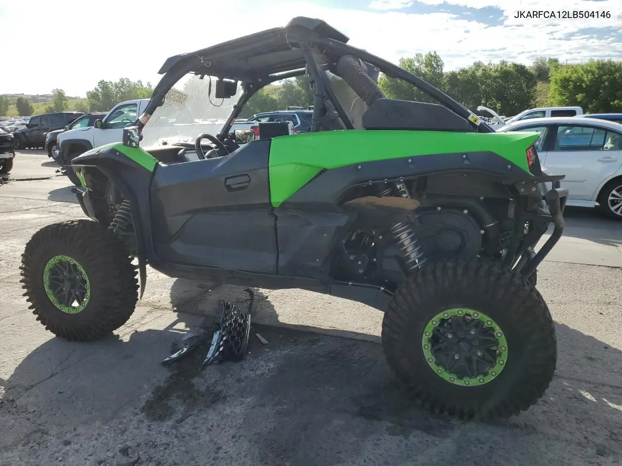 2020 Kawasaki Krf 1000 A VIN: JKARFCA12LB504146 Lot: 63657505