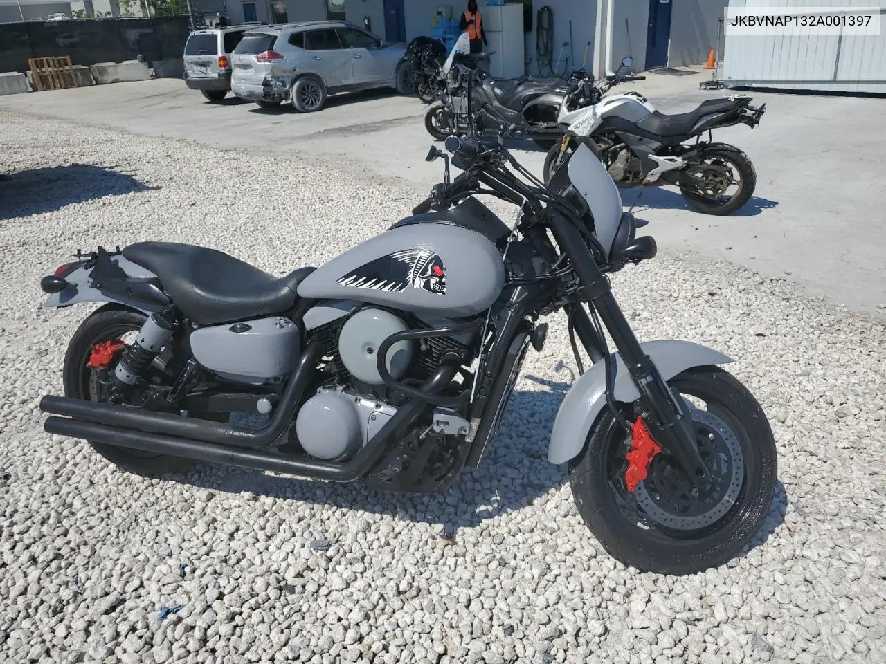 2002 Kawasaki Vn1500 P1 VIN: JKBVNAP132A001397 Lot: 56034695