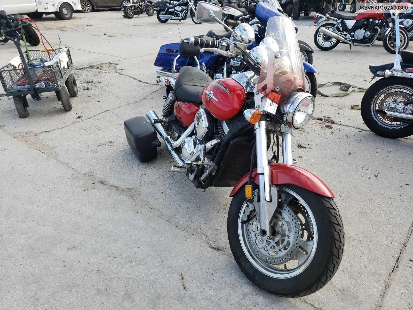 2002 Kawasaki Vn1500 P1 VIN: JKBVNAP102A00300 Lot: 58723421