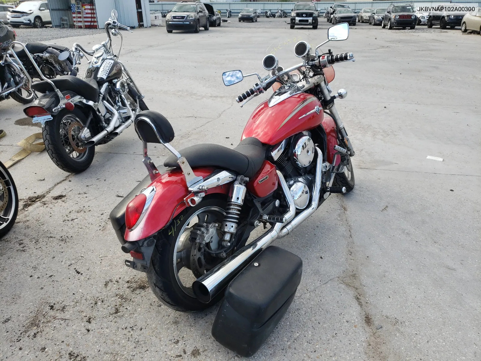 2002 Kawasaki Vn1500 P1 VIN: JKBVNAP102A00300 Lot: 58723421