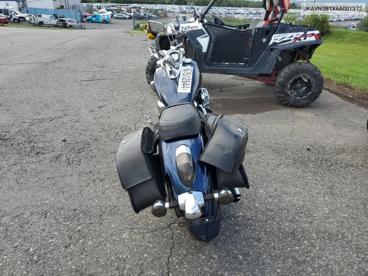 2006 Kawasaki Vn900 B VIN: JKAVN2B1X6A001372 Lot: 67512644
