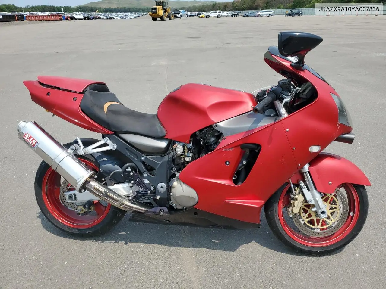 2000 Kawasaki Zx1200 A1 VIN: JKAZX9A10YA007836 Lot: 58478525