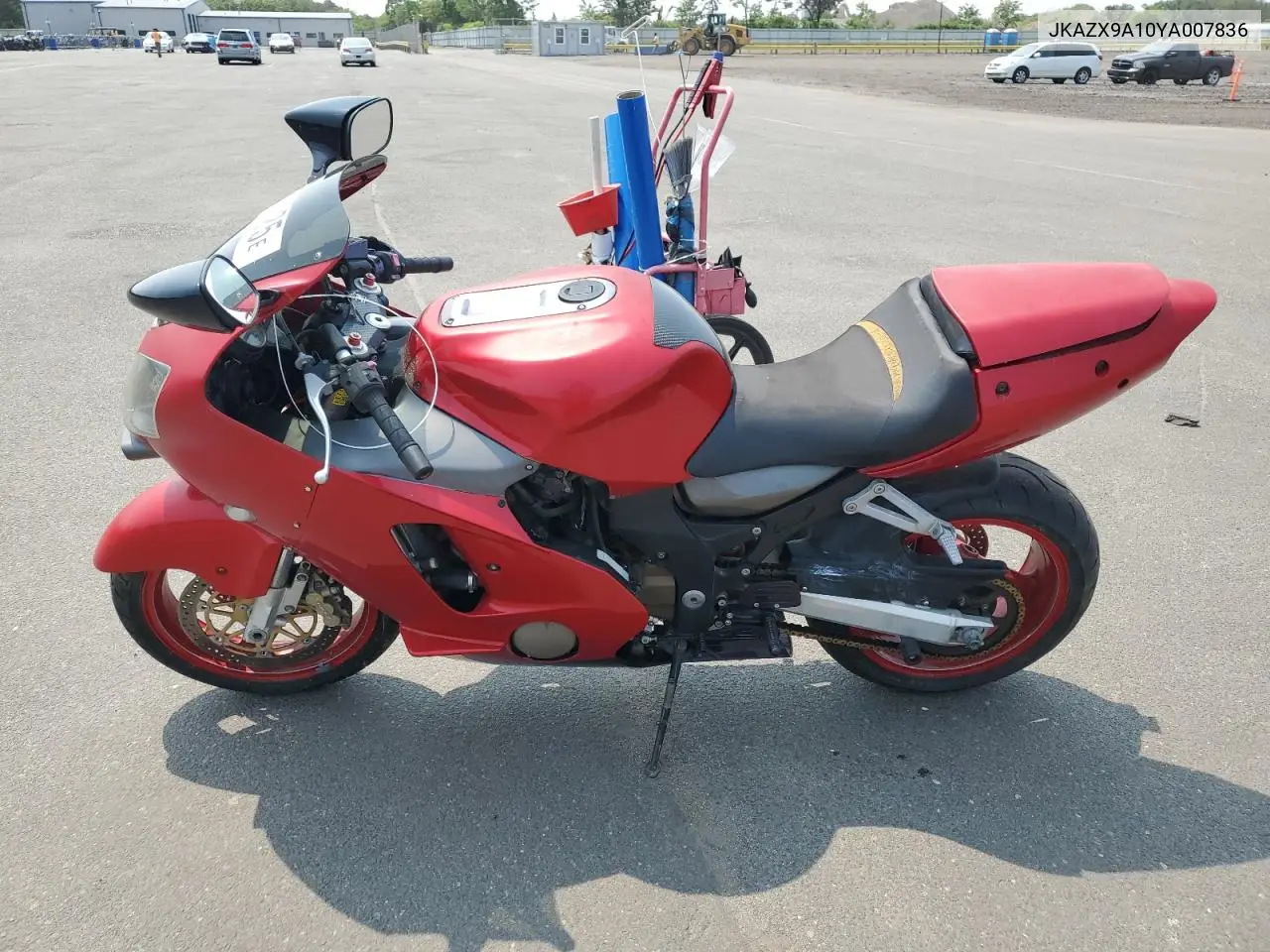 2000 Kawasaki Zx1200 A1 VIN: JKAZX9A10YA007836 Lot: 58478525