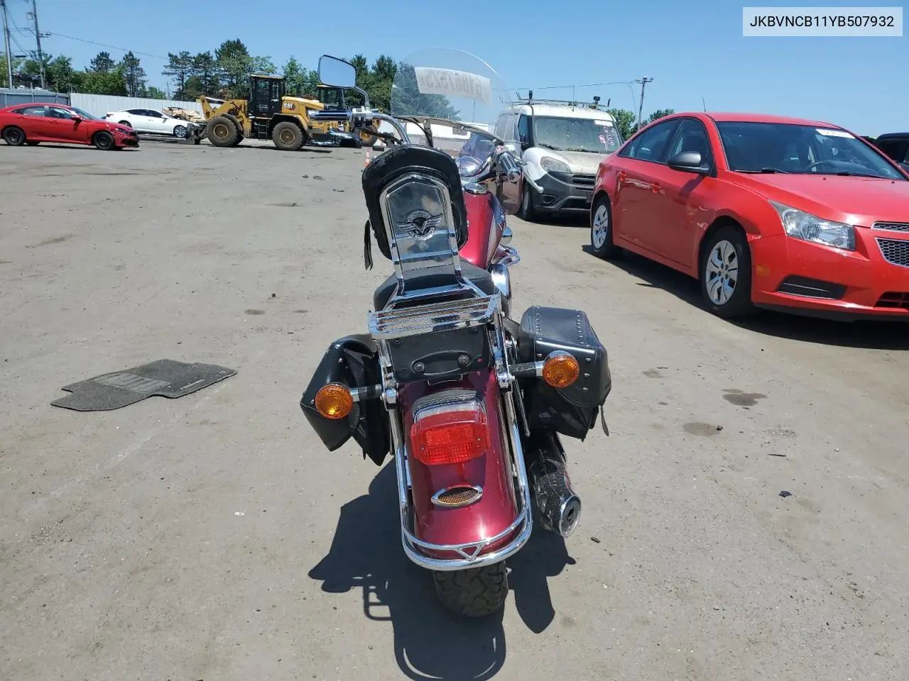 2000 Kawasaki Vn800 B VIN: JKBVNCB11YB507932 Lot: 61867525