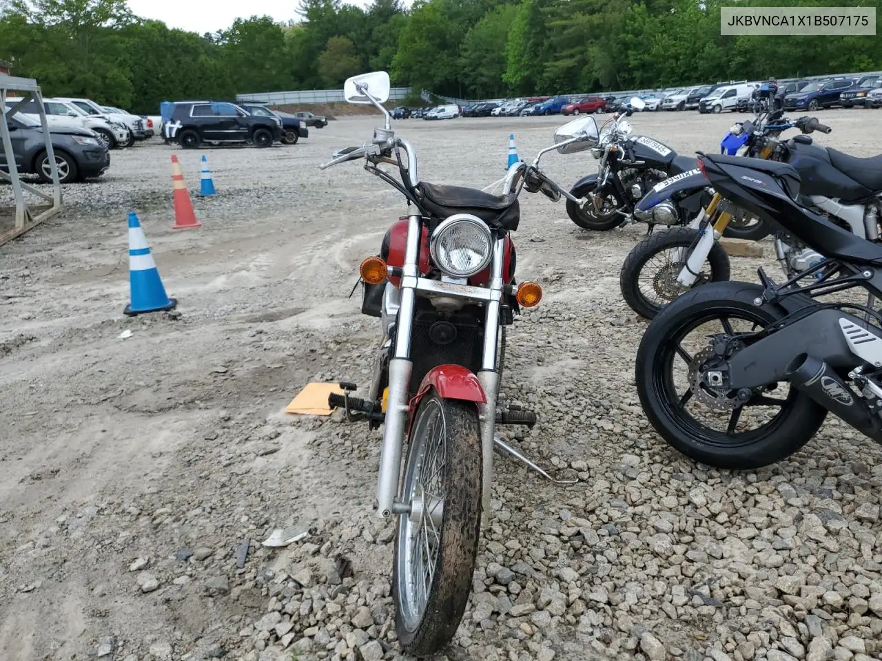 2001 Kawasaki Vn800 VIN: JKBVNCA1X1B507175 Lot: 58625345