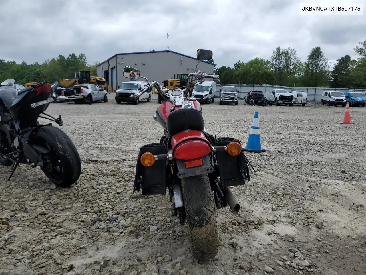 2001 Kawasaki Vn800 VIN: JKBVNCA1X1B507175 Lot: 58625345