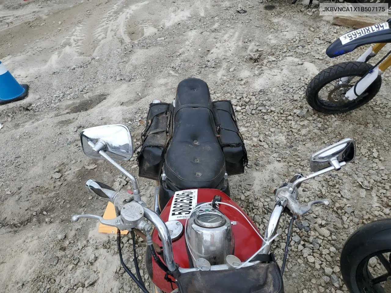 2001 Kawasaki Vn800 VIN: JKBVNCA1X1B507175 Lot: 58625345