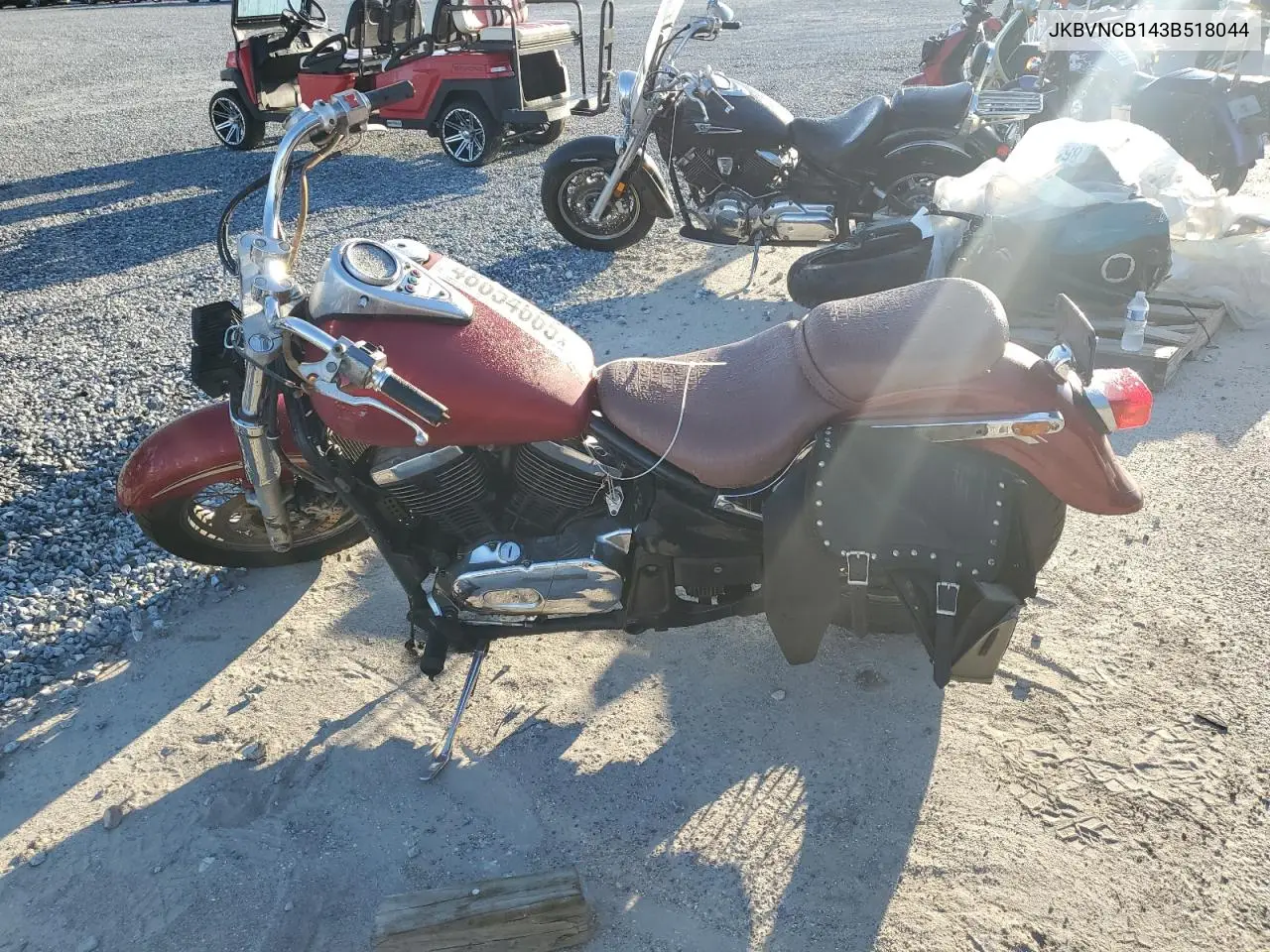 2003 Kawasaki Vn800 B VIN: JKBVNCB143B518044 Lot: 48654665