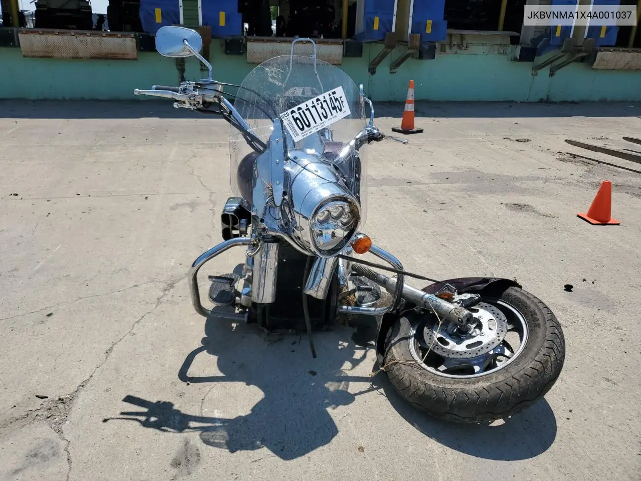 2004 Kawasaki Vulcan 2000 VIN: JKBVNMA1X4A001037 Lot: 60113145