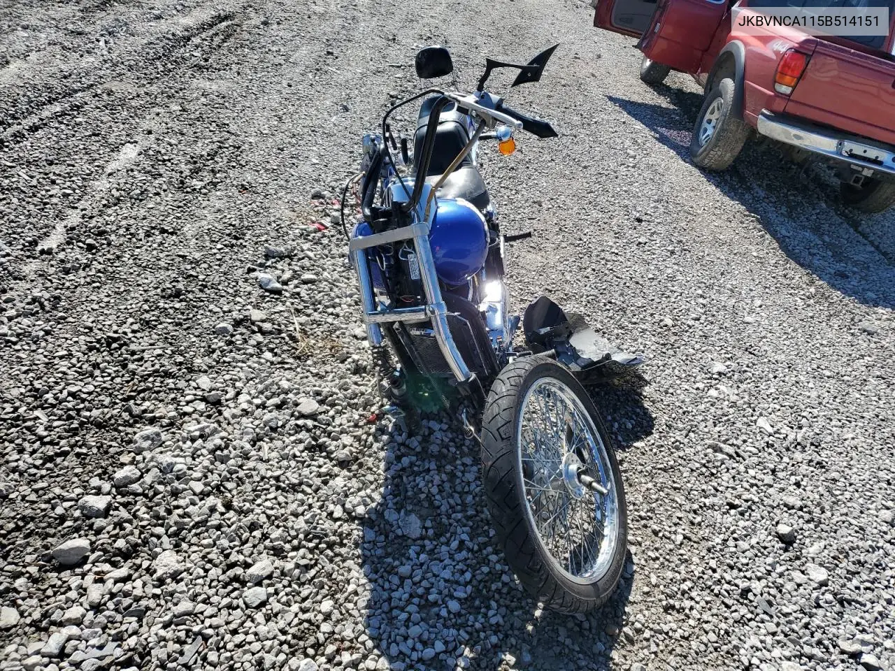 2005 Kawasaki Vn800 VIN: JKBVNCA115B514151 Lot: 50163645