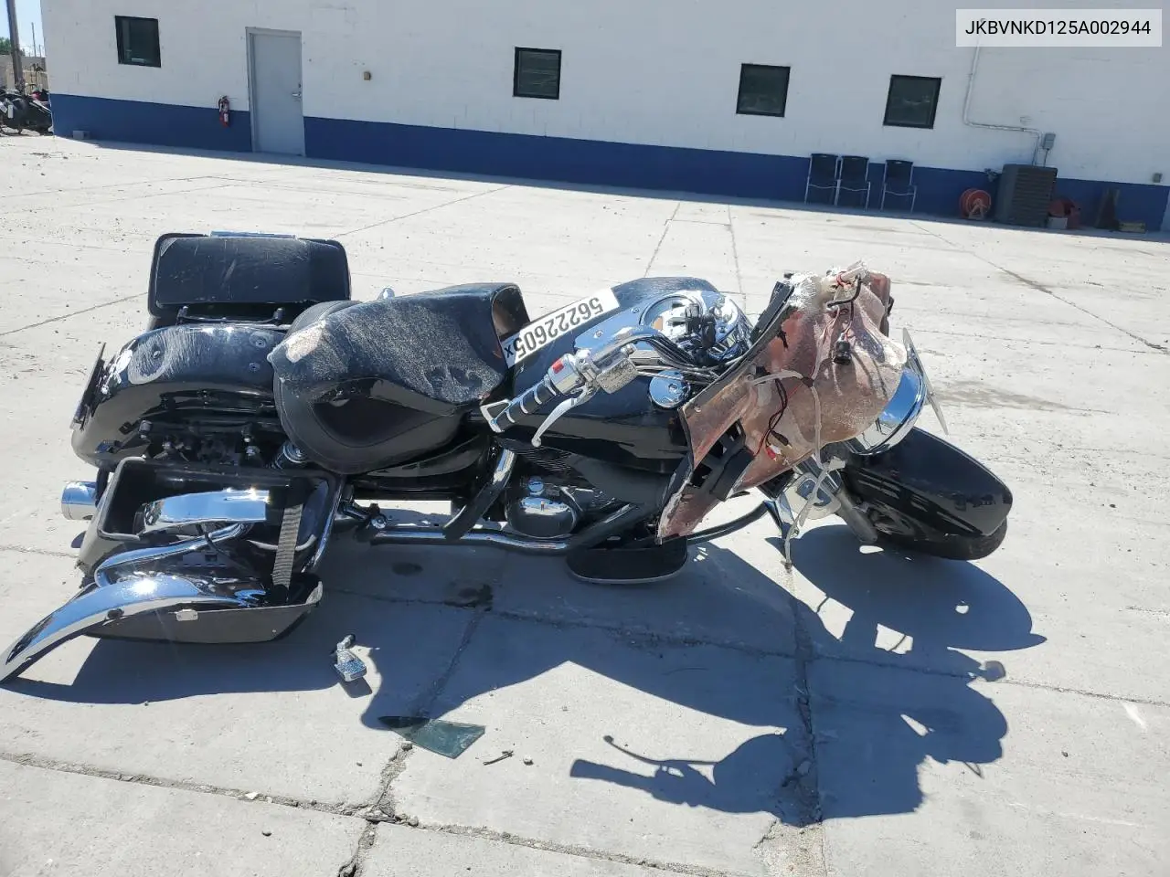 2005 Kawasaki Vn1600 D1 VIN: JKBVNKD125A002944 Lot: 56222605