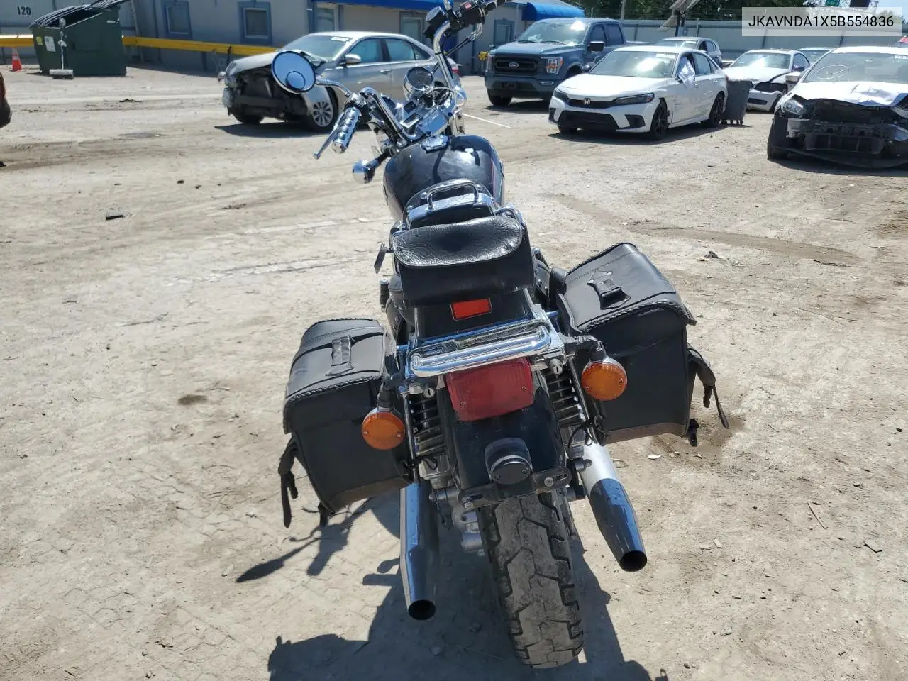 2005 Kawasaki Vn750 VIN: JKAVNDA1X5B554836 Lot: 56944835