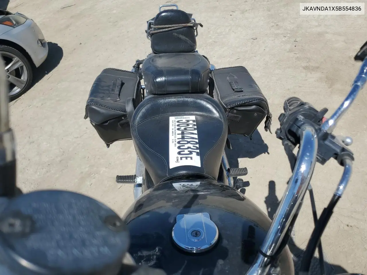 2005 Kawasaki Vn750 VIN: JKAVNDA1X5B554836 Lot: 56944835