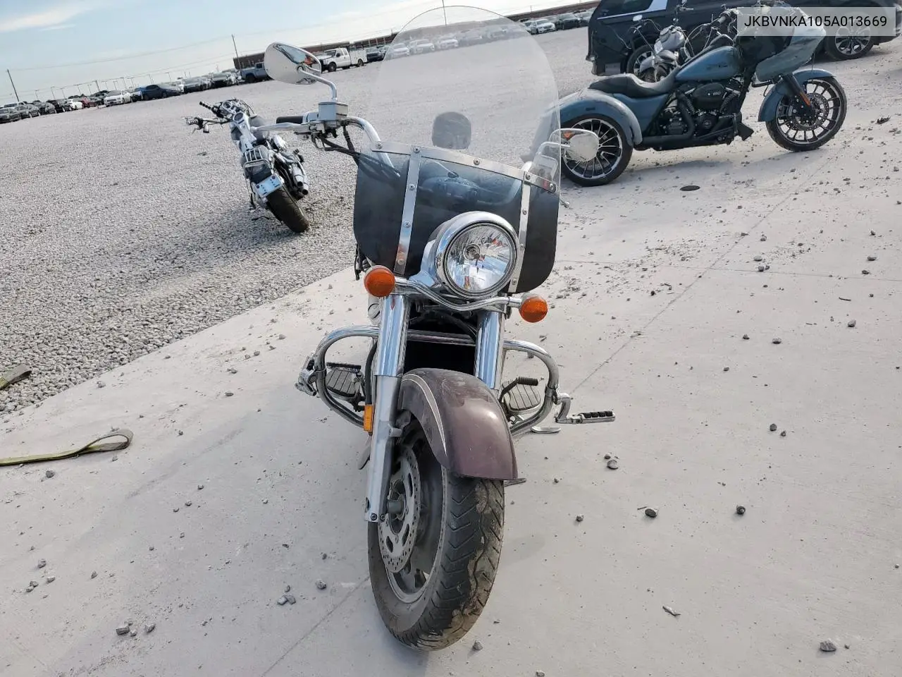 2005 Kawasaki Vn1600 A1 VIN: JKBVNKA105A013669 Lot: 65686015