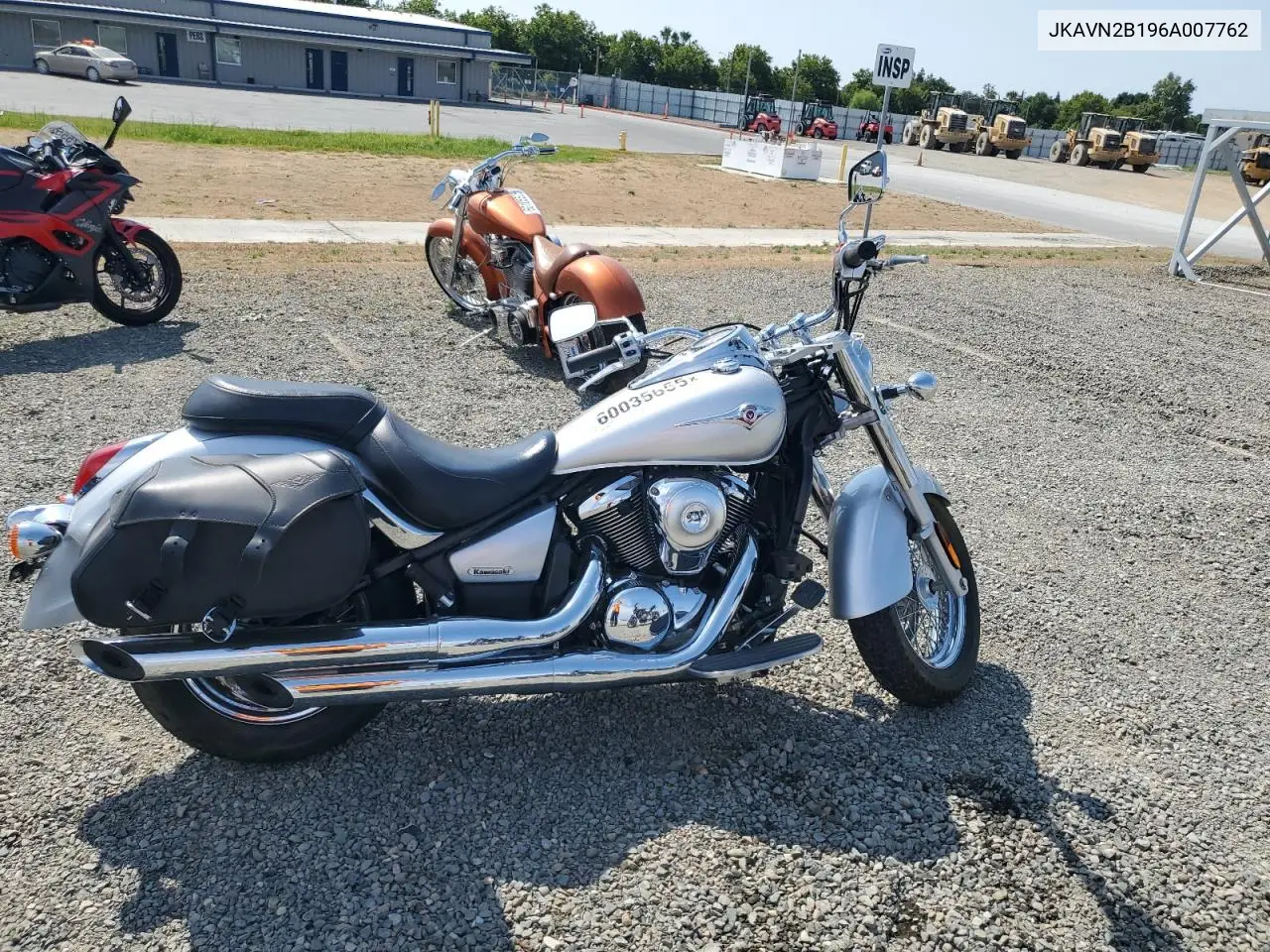 2006 Kawasaki Vn900 B VIN: JKAVN2B196A007762 Lot: 60035655