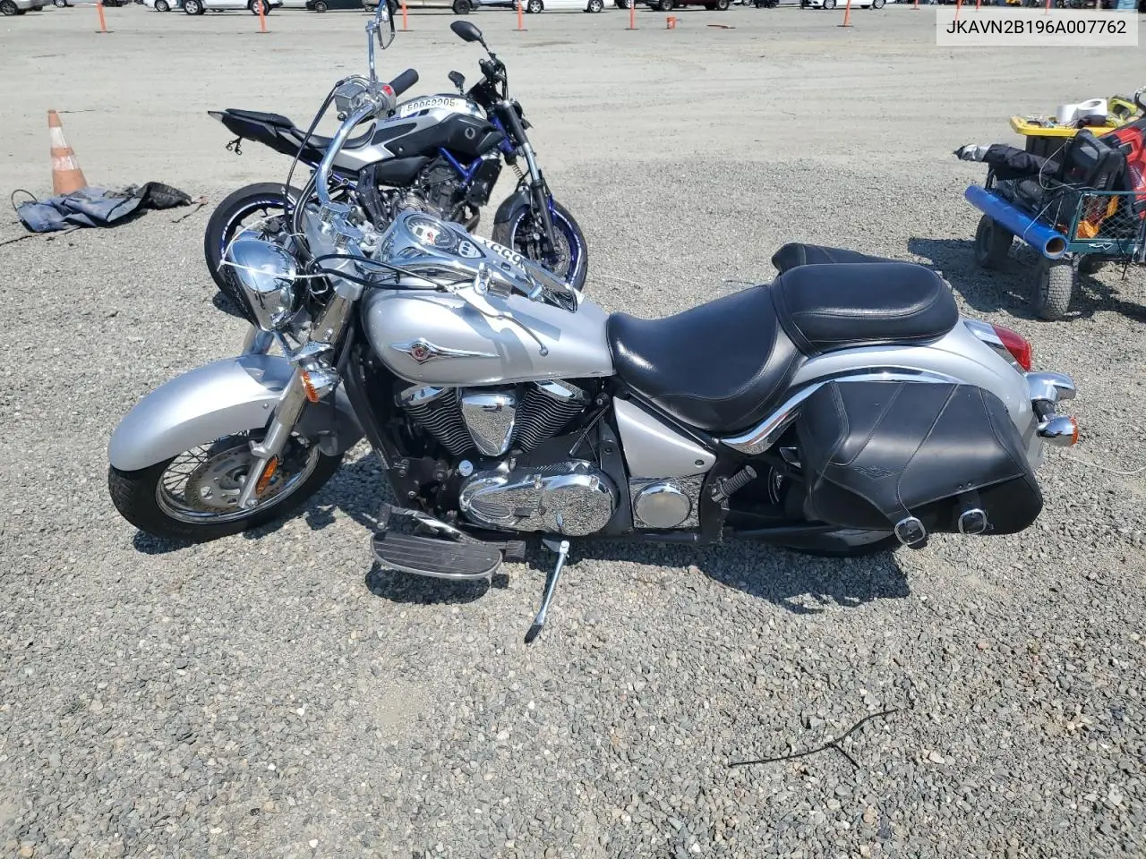 2006 Kawasaki Vn900 B VIN: JKAVN2B196A007762 Lot: 60035655