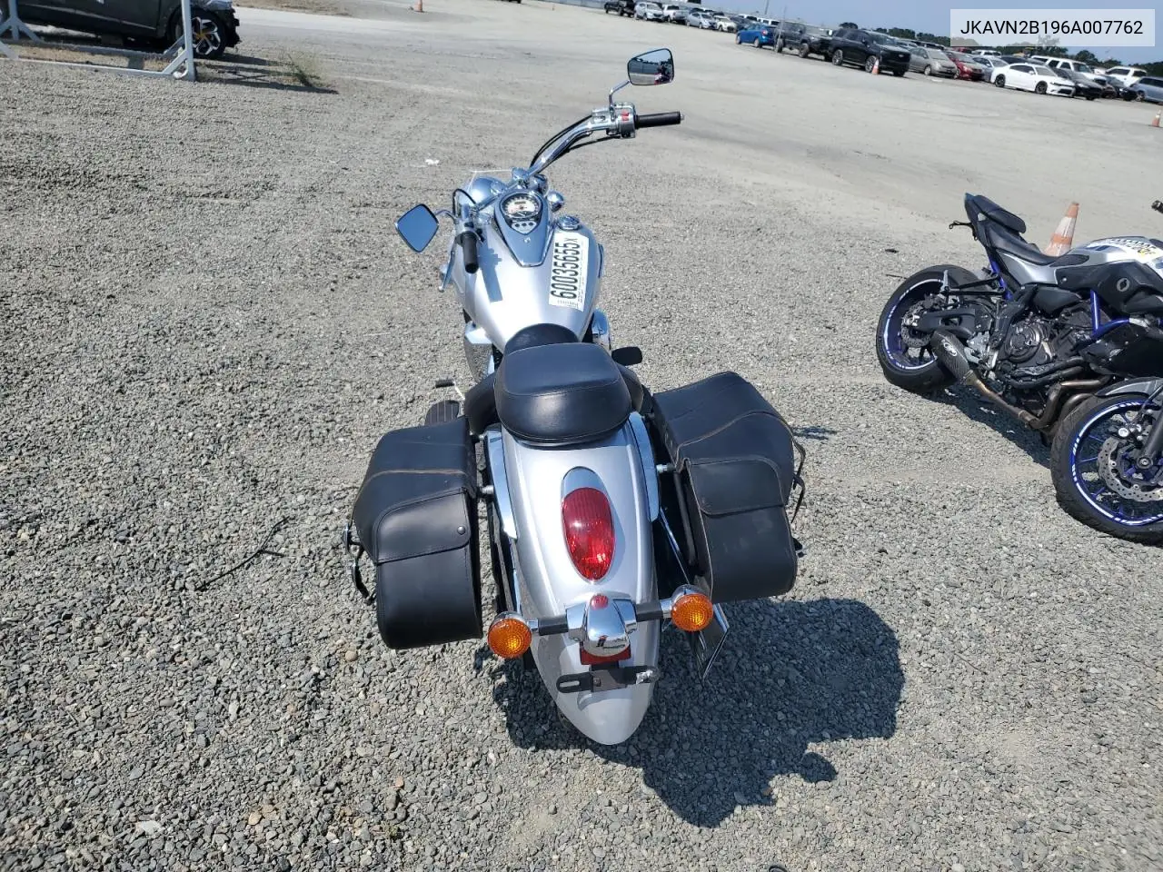 2006 Kawasaki Vn900 B VIN: JKAVN2B196A007762 Lot: 60035655