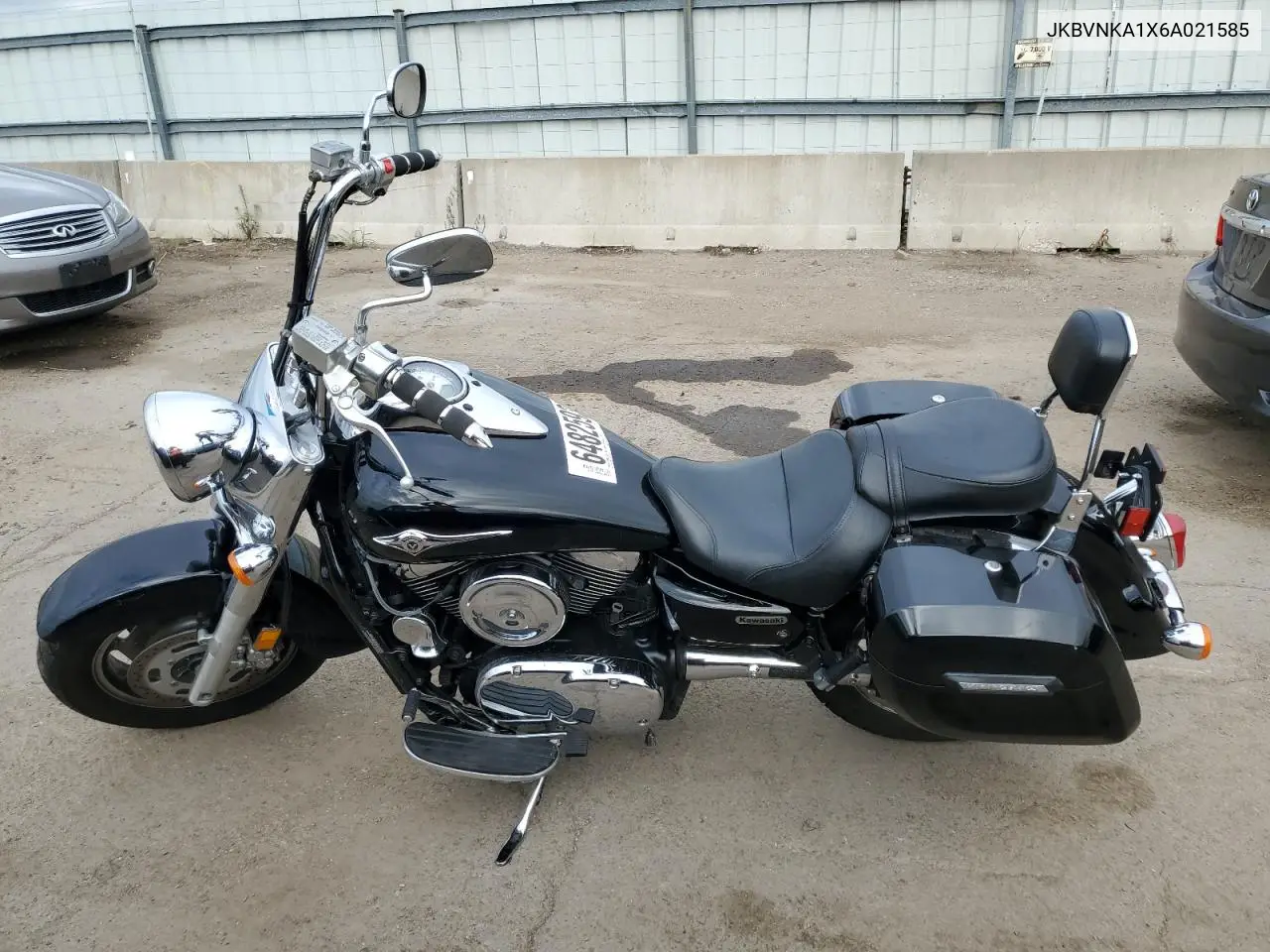 2006 Kawasaki Vn1600 A1 VIN: JKBVNKA1X6A021585 Lot: 64825935