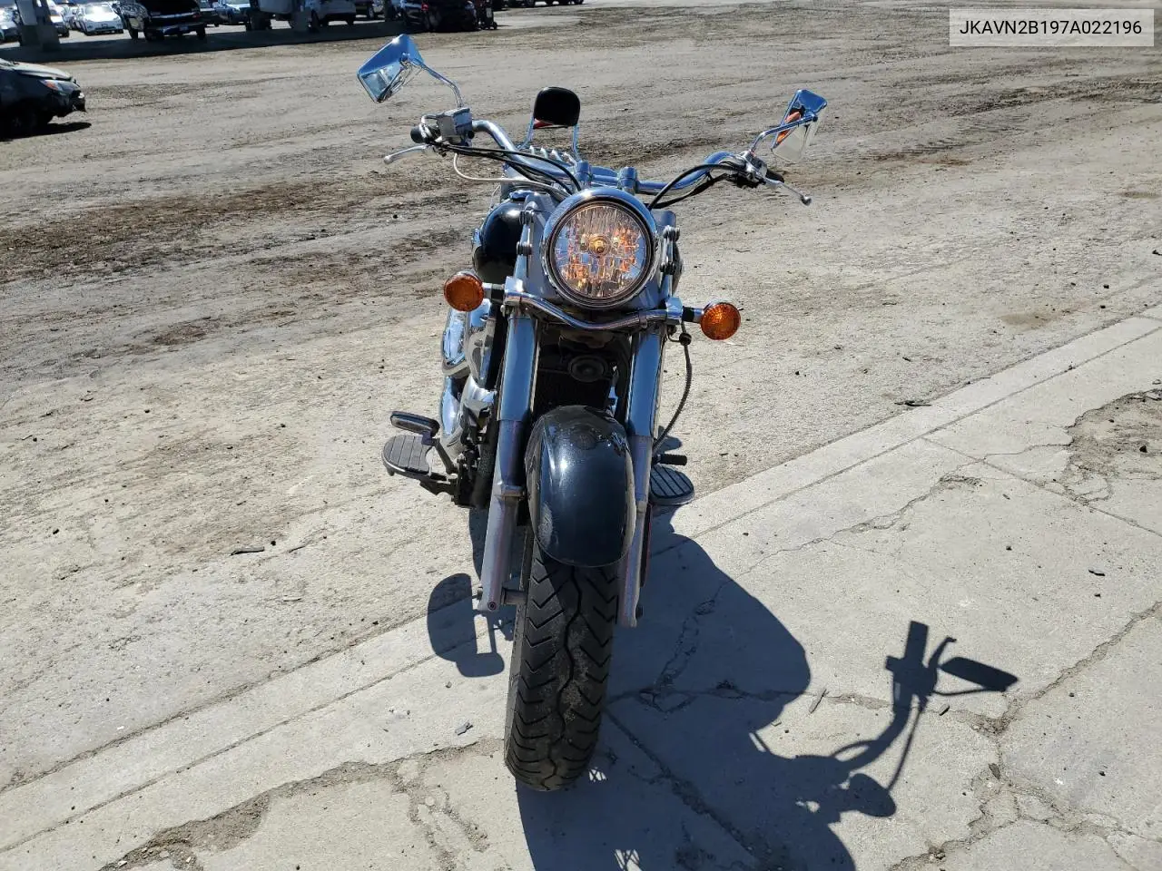 2007 Kawasaki Vn900 B VIN: JKAVN2B197A022196 Lot: 57780085