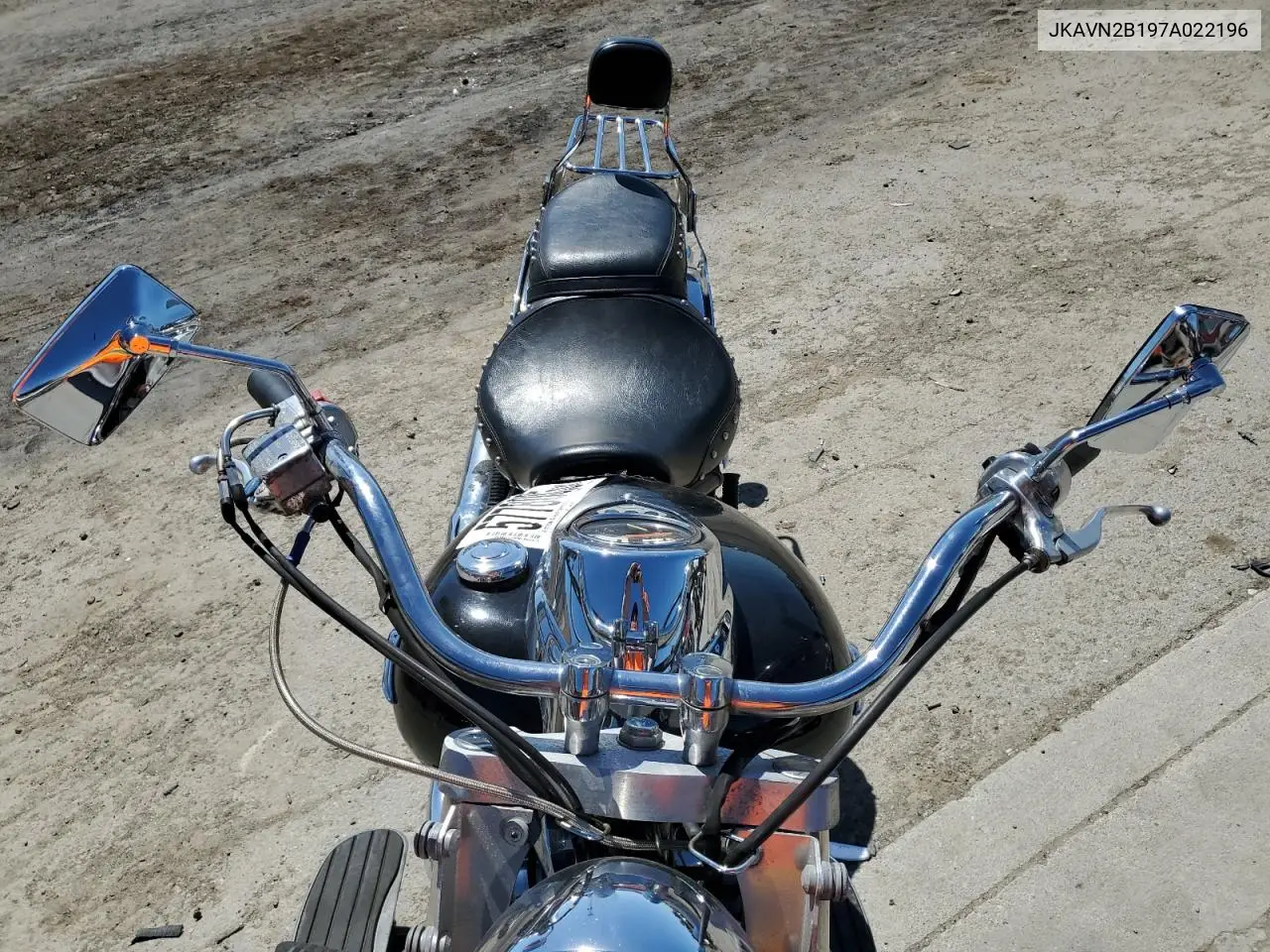 2007 Kawasaki Vn900 B VIN: JKAVN2B197A022196 Lot: 57780085