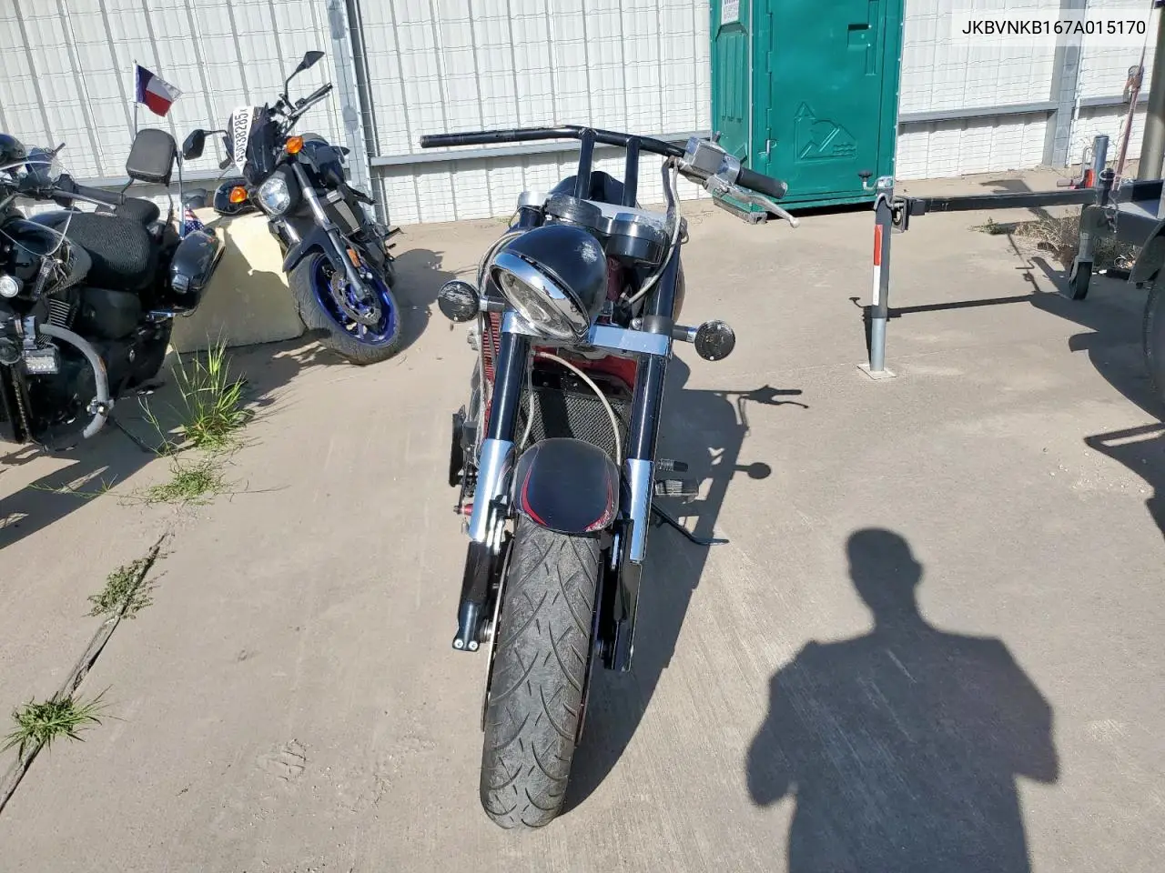 2007 Kawasaki Vn1600 B VIN: JKBVNKB167A015170 Lot: 62583685