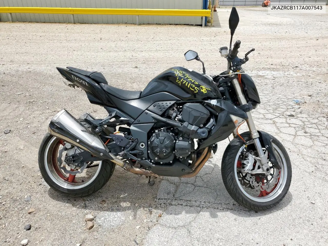 2007 Kawasaki Zr1000 B VIN: JKAZRCB117A007543 Lot: 63127165