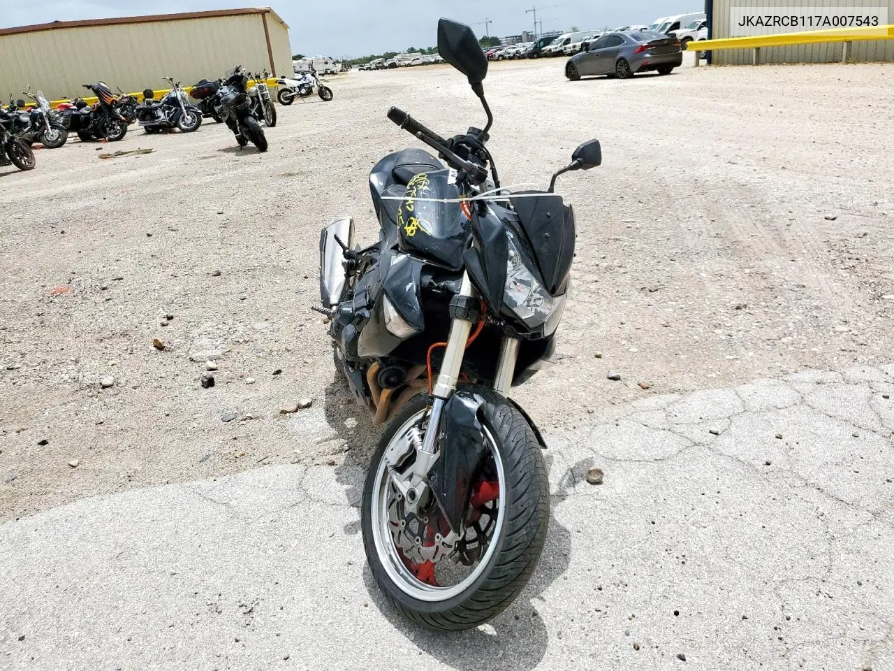 2007 Kawasaki Zr1000 B VIN: JKAZRCB117A007543 Lot: 63127165