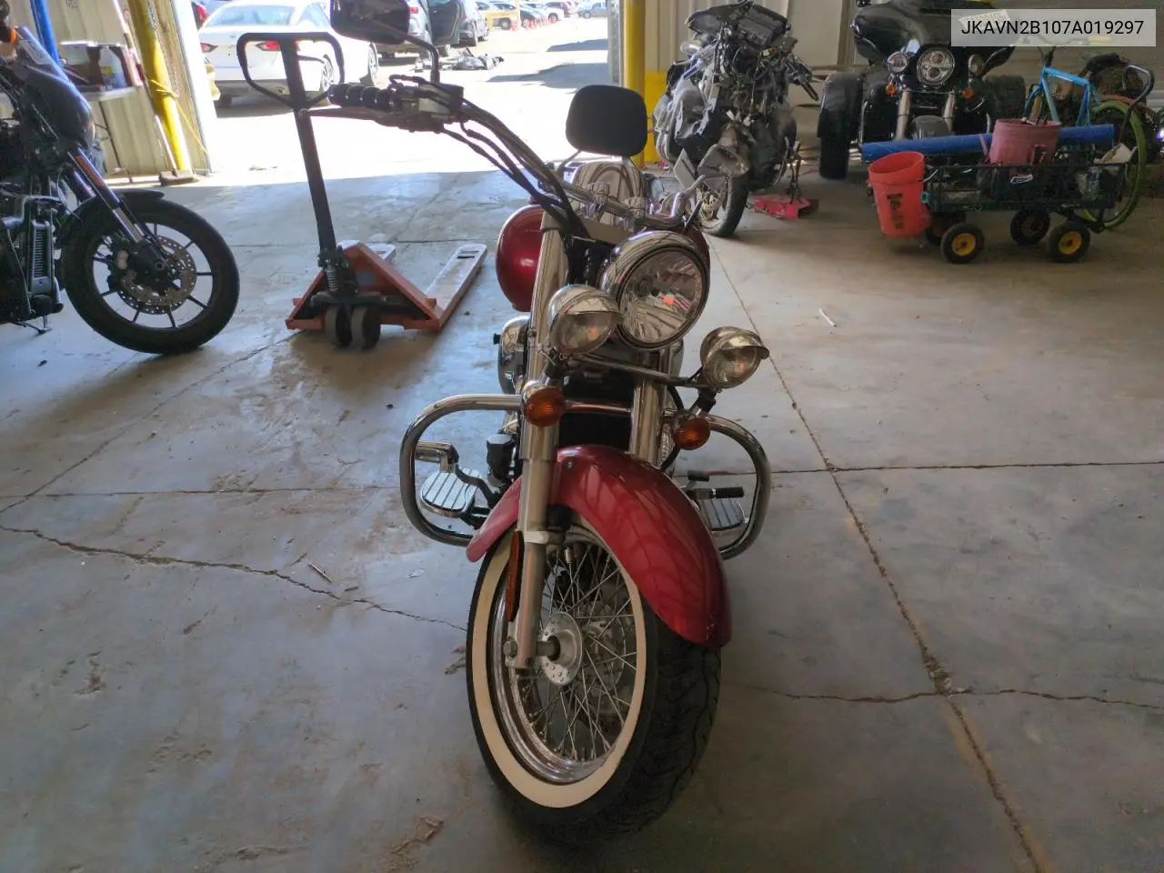2007 Kawasaki Vn900 B VIN: JKAVN2B107A019297 Lot: 63773925