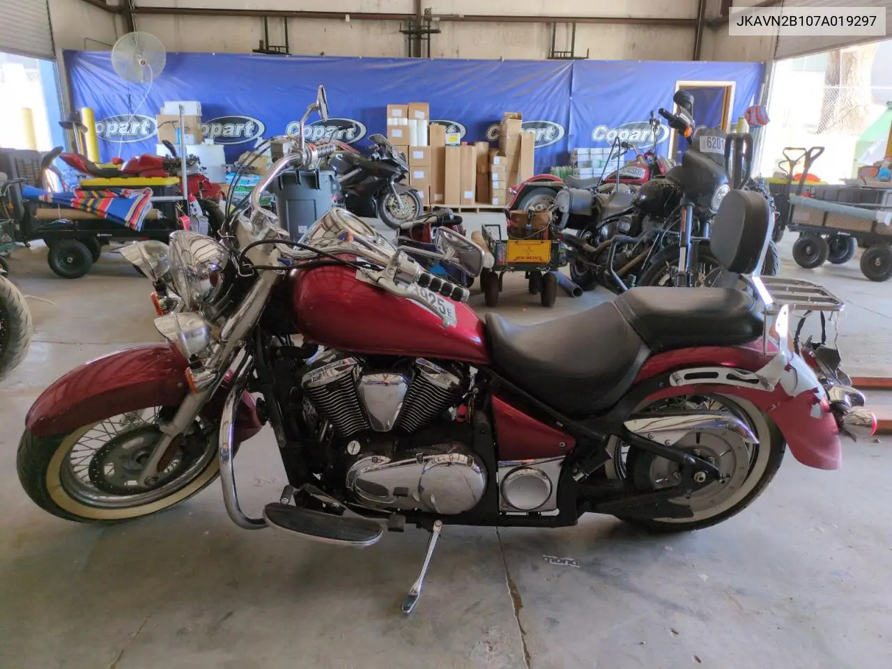 2007 Kawasaki Vn900 B VIN: JKAVN2B107A019297 Lot: 63773925