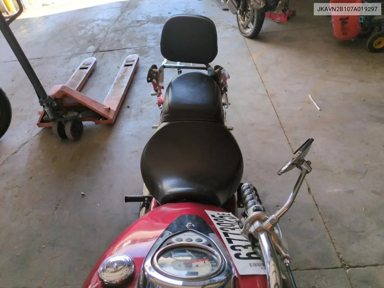 2007 Kawasaki Vn900 B VIN: JKAVN2B107A019297 Lot: 63773925