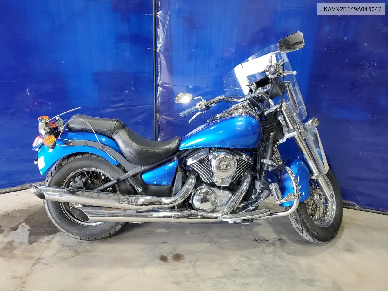 2009 Kawasaki Vn900 B VIN: JKAVN2B149A045047 Lot: 58256155