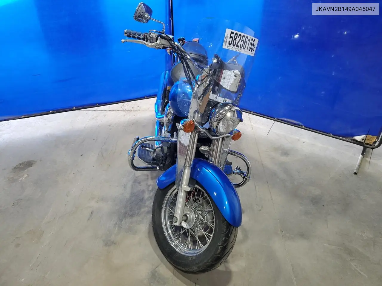 2009 Kawasaki Vn900 B VIN: JKAVN2B149A045047 Lot: 58256155