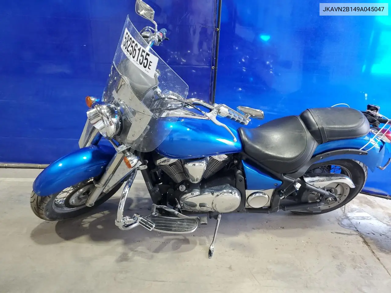 2009 Kawasaki Vn900 B VIN: JKAVN2B149A045047 Lot: 58256155