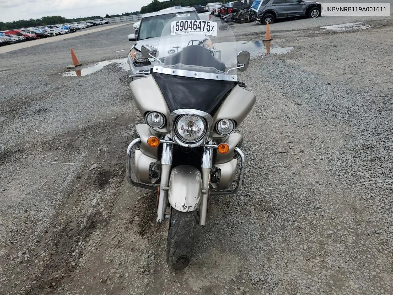 2009 Kawasaki Vn1700 B VIN: JKBVNRB119A001611 Lot: 59046475