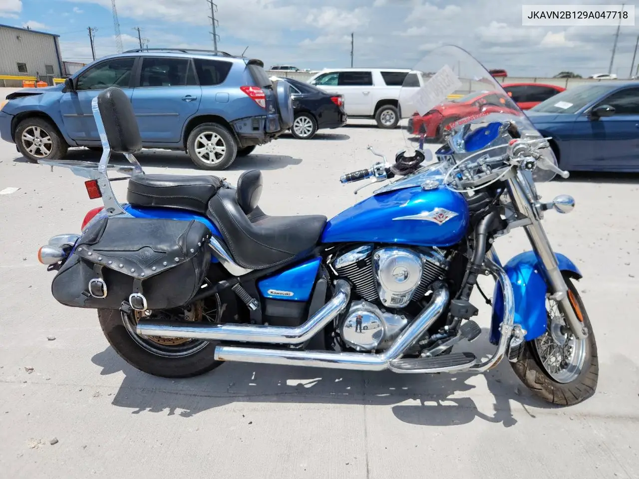 2009 Kawasaki Vn900 B VIN: JKAVN2B129A047718 Lot: 63780705