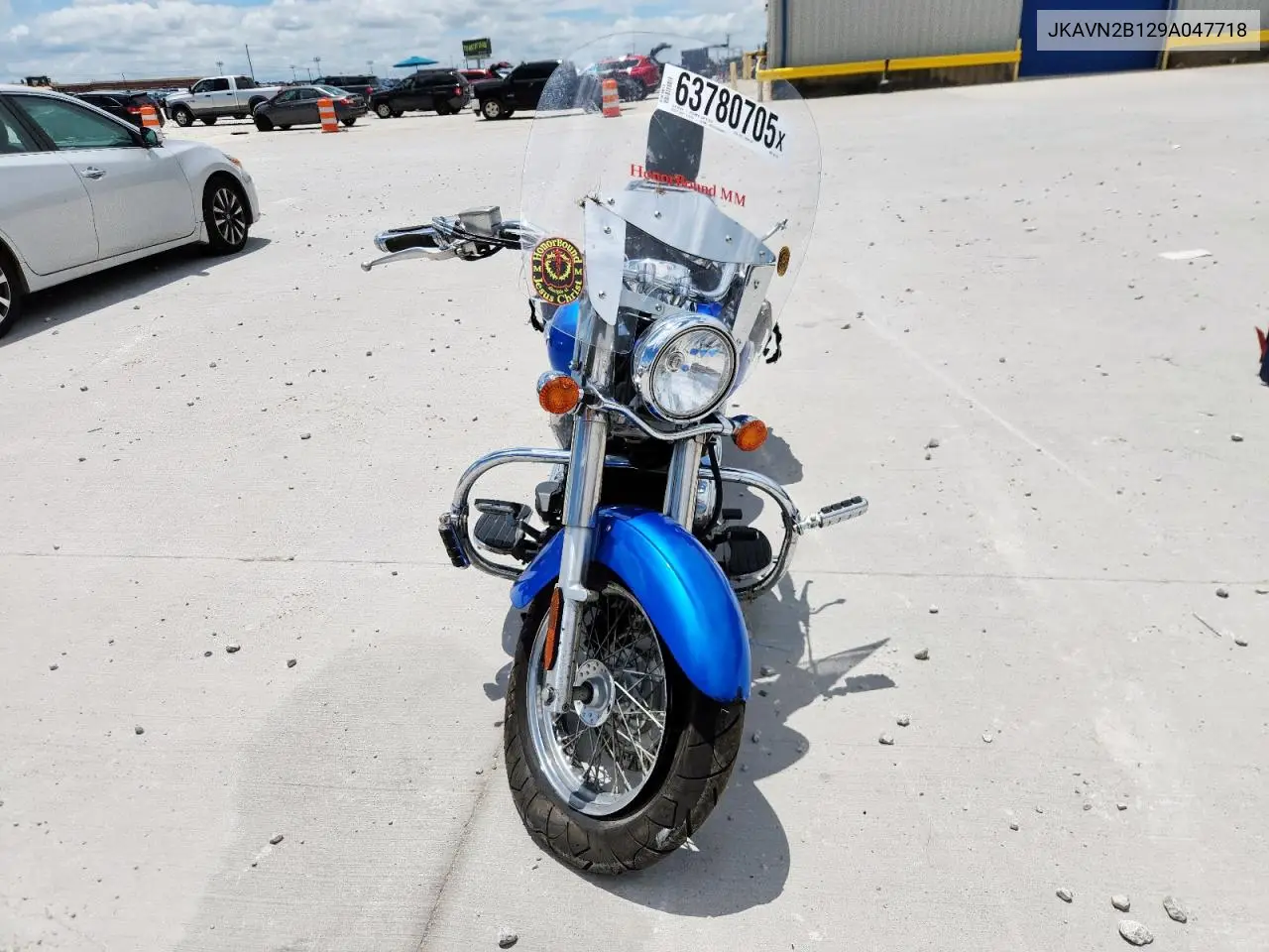 2009 Kawasaki Vn900 B VIN: JKAVN2B129A047718 Lot: 63780705