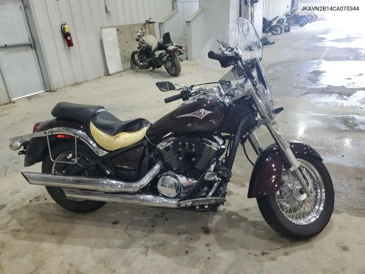 2012 Kawasaki Vn900 B VIN: JKAVN2B14CA070344 Lot: 54696795