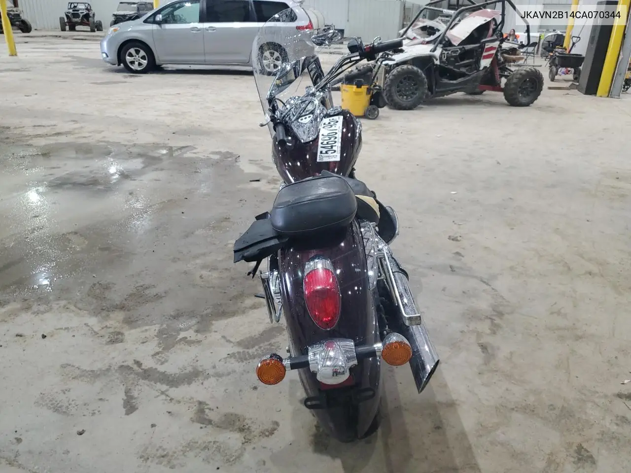 2012 Kawasaki Vn900 B VIN: JKAVN2B14CA070344 Lot: 54696795