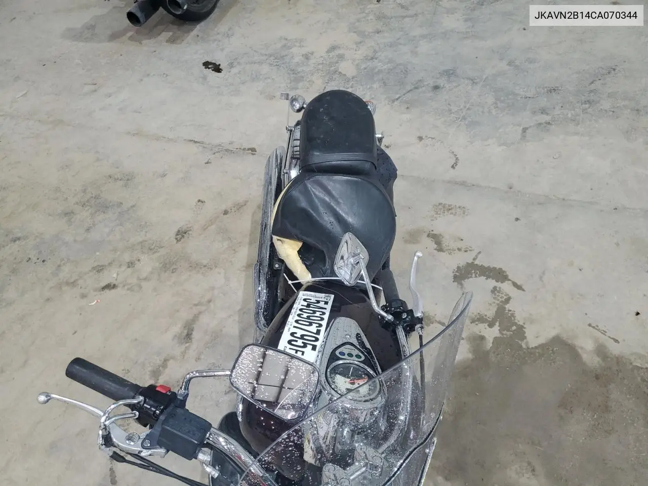 2012 Kawasaki Vn900 B VIN: JKAVN2B14CA070344 Lot: 54696795