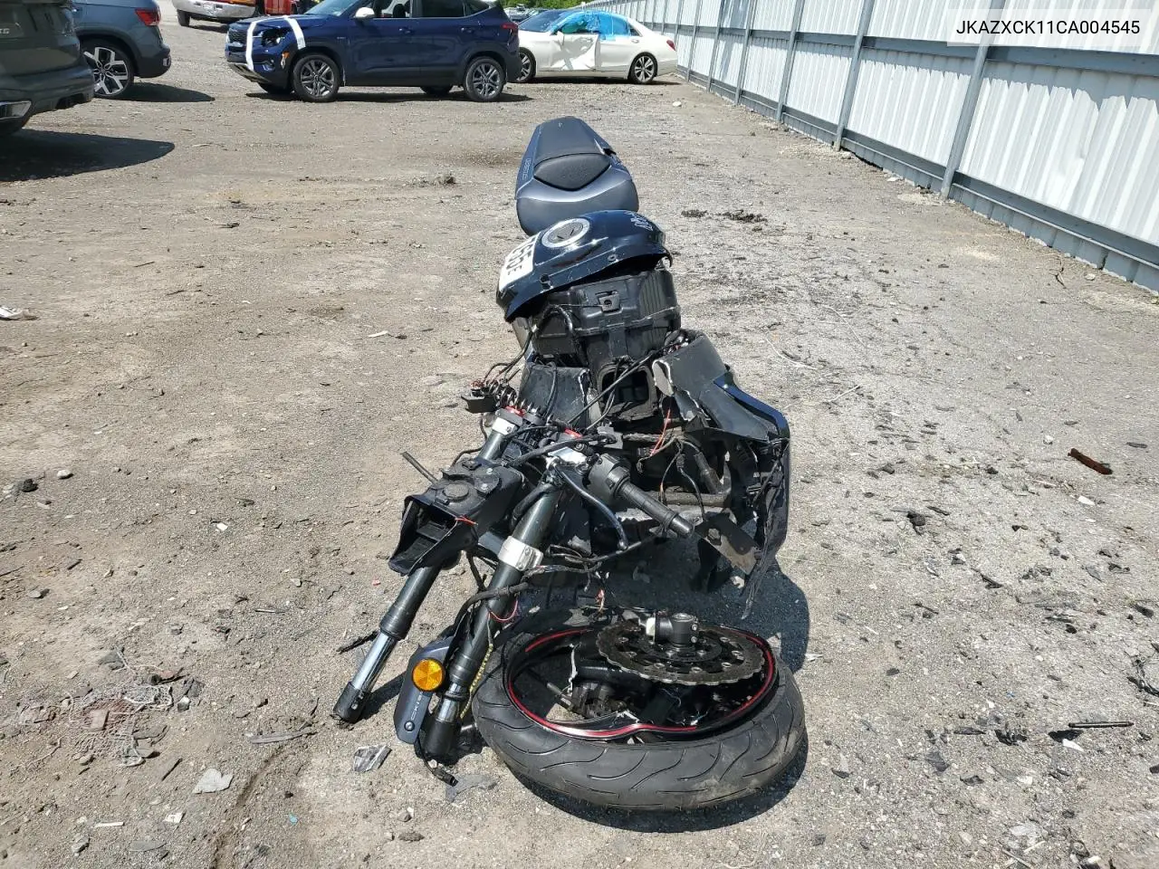 2012 Kawasaki Zx1000 K VIN: JKAZXCK11CA004545 Lot: 58959765