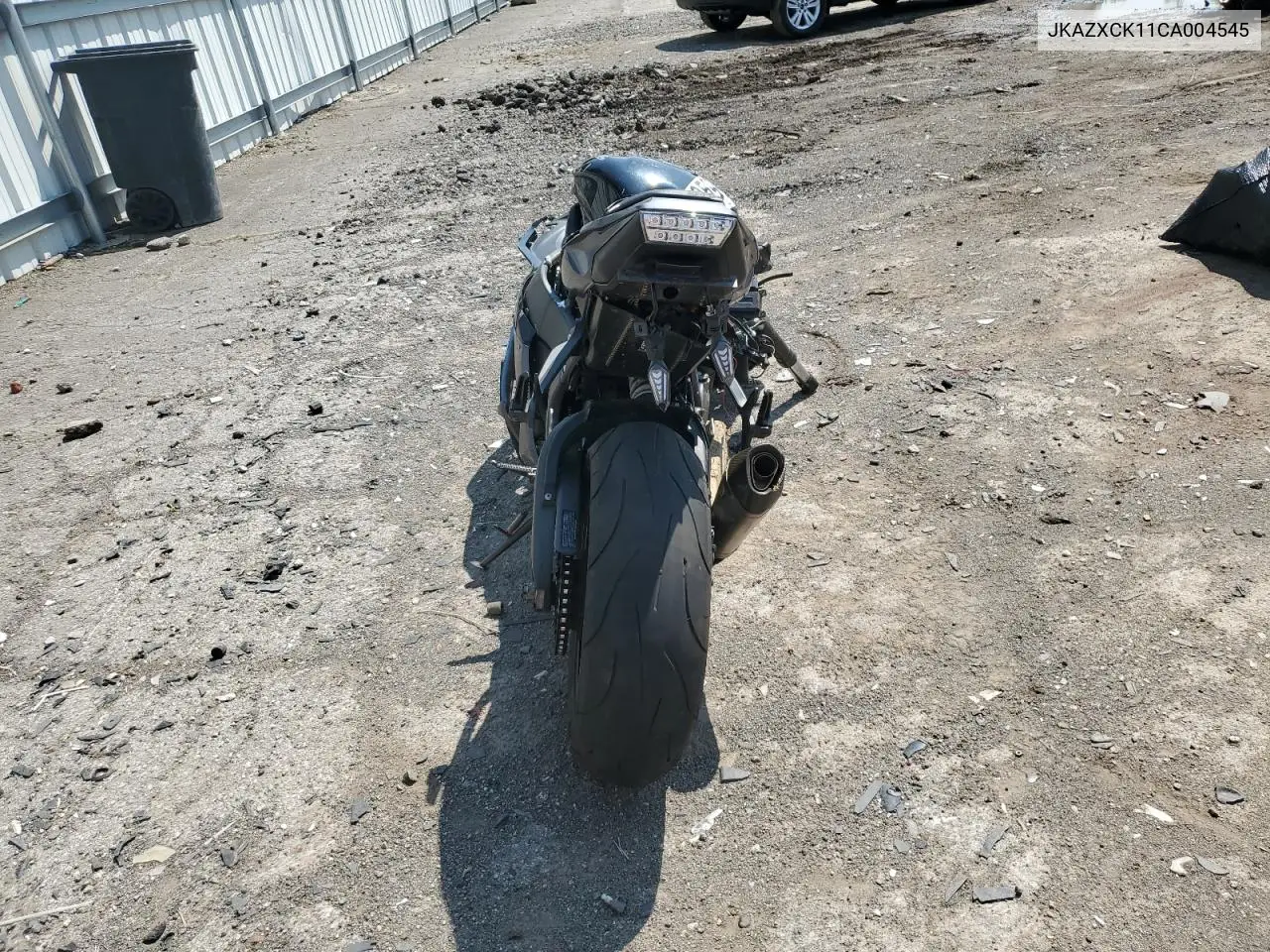 2012 Kawasaki Zx1000 K VIN: JKAZXCK11CA004545 Lot: 58959765
