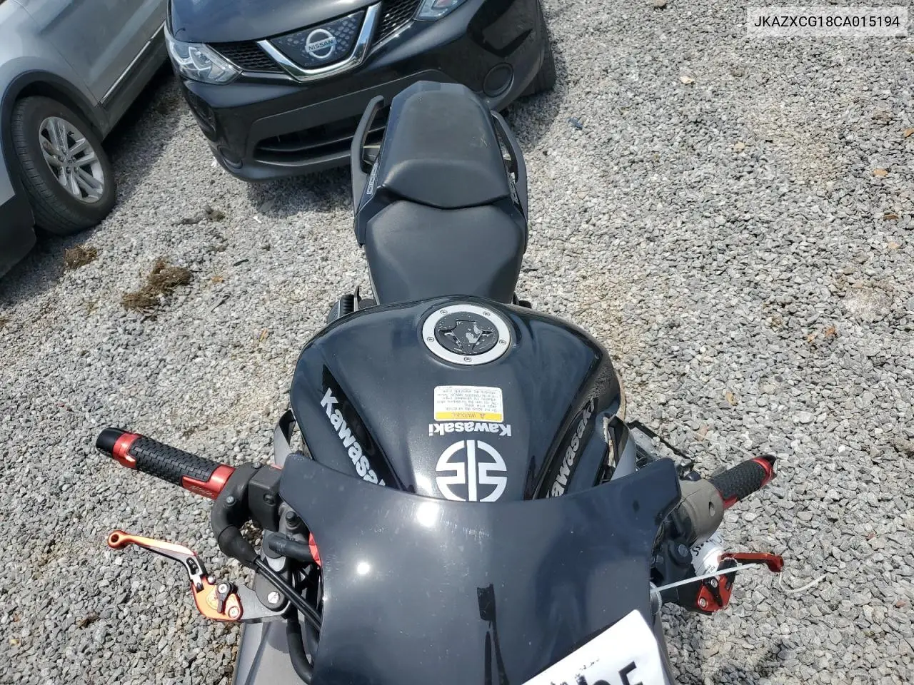 2012 Kawasaki Zx1000 G VIN: JKAZXCG18CA015194 Lot: 62777595