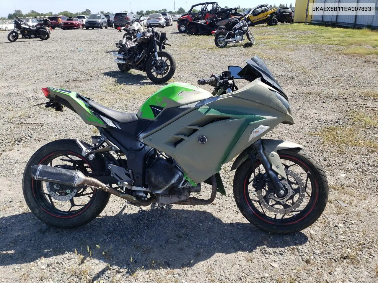 2014 Kawasaki Ex300 B VIN: JKAEX8B11EA007833 Lot: 53125505