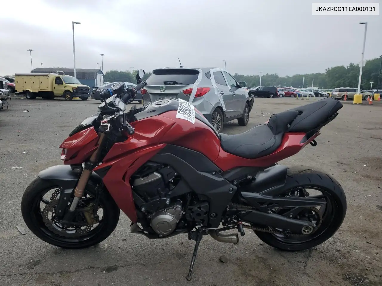 2014 Kawasaki Zr1000 G VIN: JKAZRCG11EA000131 Lot: 58937295